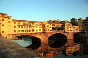 Brücke in Florenz, Italien